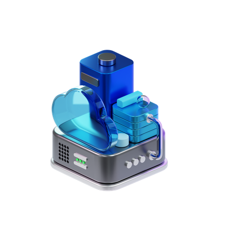 Nuage  3D Icon