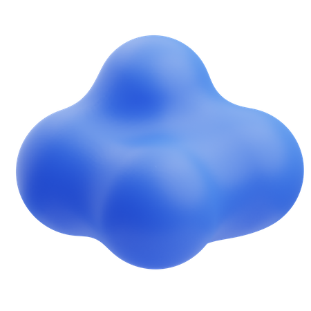 Nuage  3D Icon