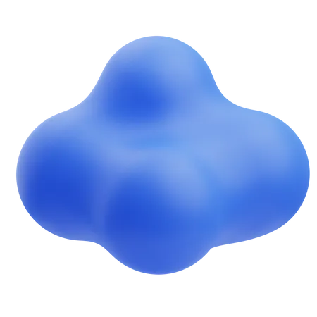 Nuage  3D Icon