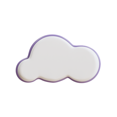 Nuage  3D Icon