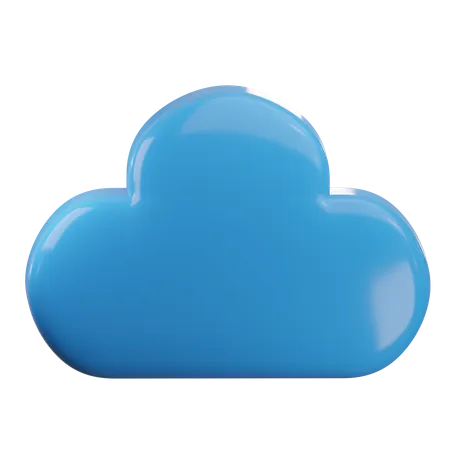 Nuage  3D Icon