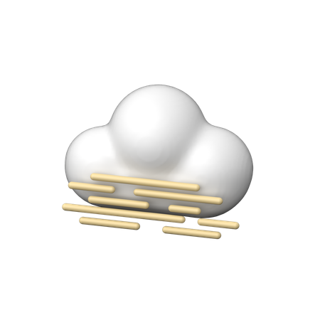 Brume nuageuse  3D Icon