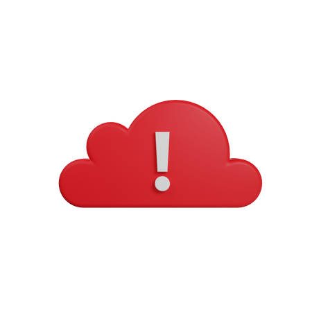 Nuage d'attention  3D Icon