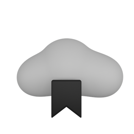 Nuage de favoris  3D Icon