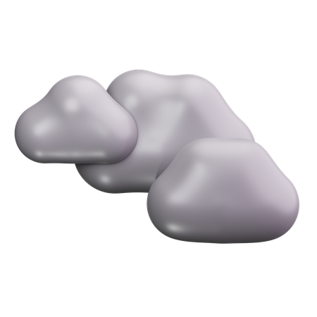 Nuage de smog  3D Icon