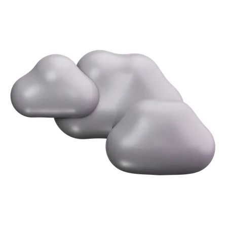 Nuage de smog  3D Icon