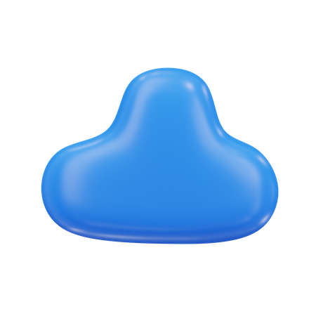 Des nuages  3D Icon