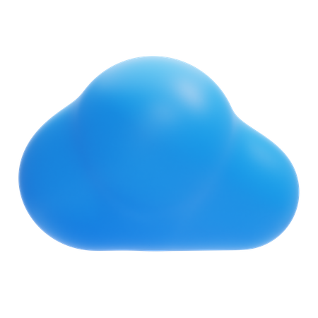 Des nuages  3D Icon