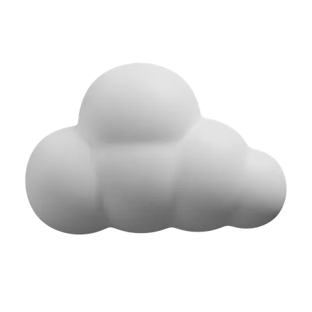 Des nuages  3D Icon