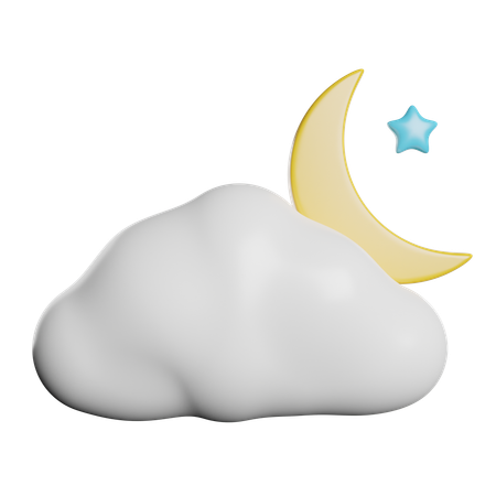 Des nuages  3D Icon