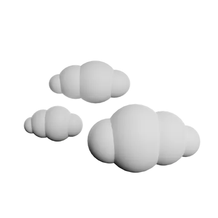 Des nuages  3D Illustration