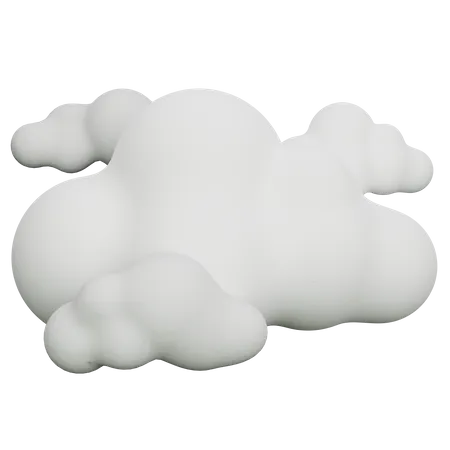 Des nuages  3D Icon