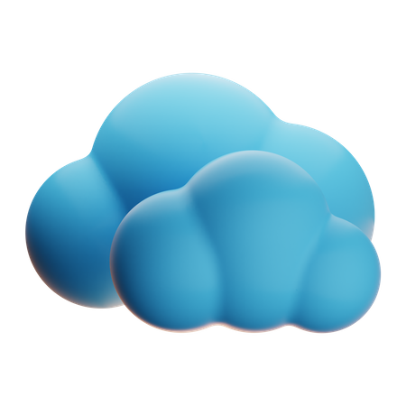 Des nuages  3D Icon