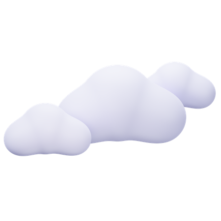 Des nuages  3D Icon