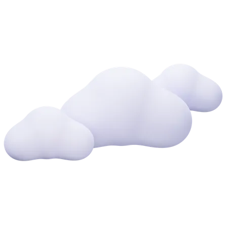 Des nuages  3D Icon