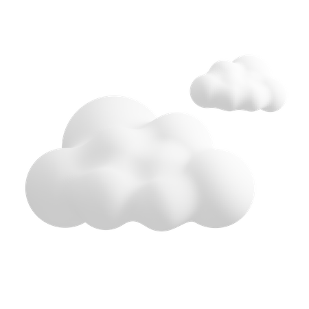 Des nuages  3D Icon