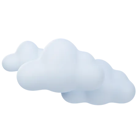 Des nuages  3D Icon