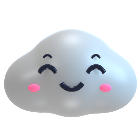 Des nuages  3D Icon