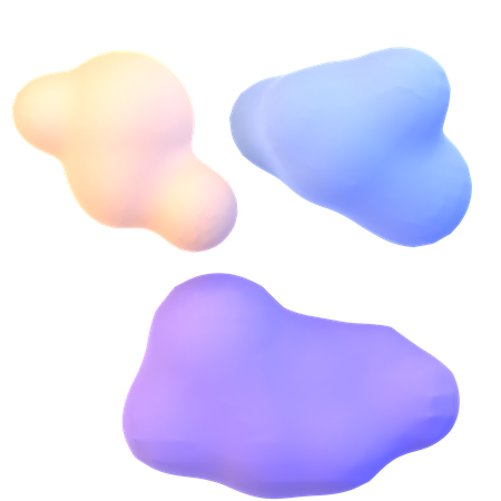 Des nuages  3D Icon