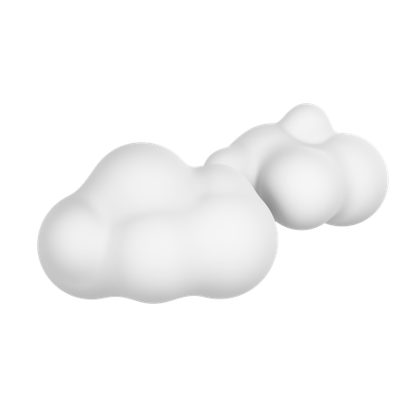 Nuageux  3D Icon