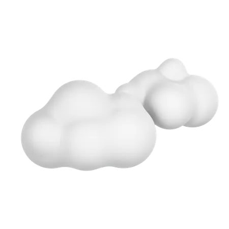 Nuageux  3D Icon