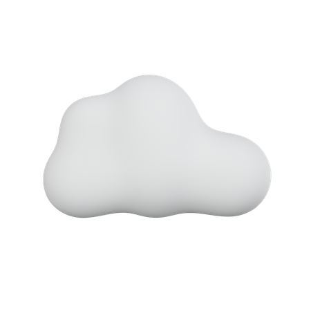 Nuageux  3D Icon