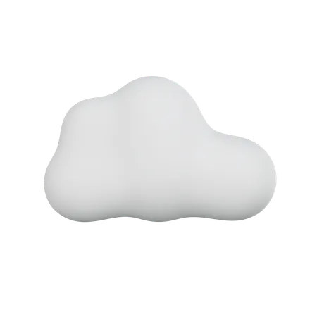 Nuageux  3D Icon