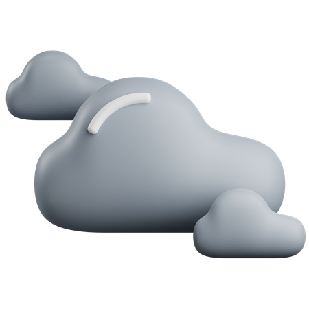 Nuageux  3D Icon