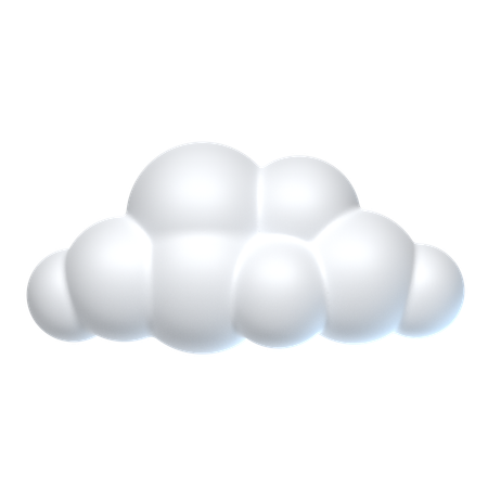 Nube  3D Icon