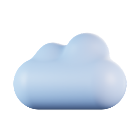 Nube  3D Icon