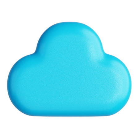 Nube  3D Icon