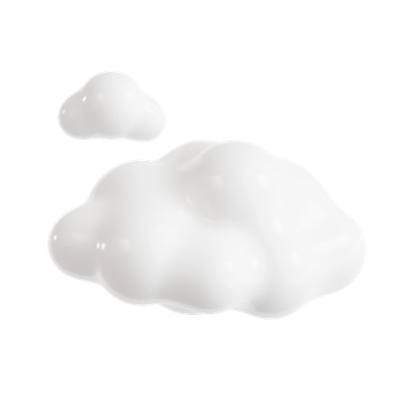 Nube  3D Icon