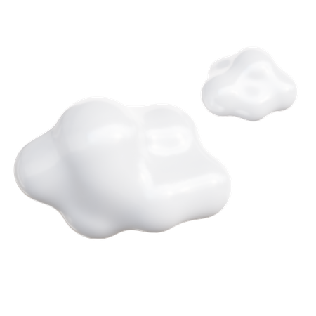 Nube  3D Icon