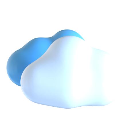 Nube  3D Icon