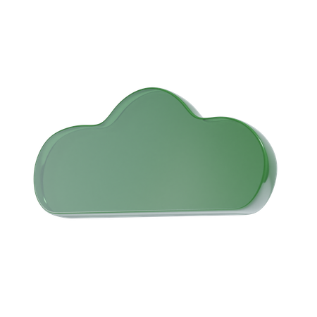 Nube  3D Icon