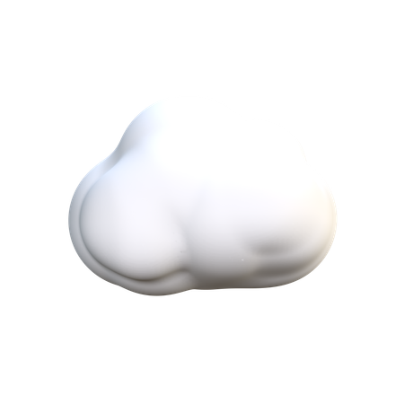 Nube  3D Icon