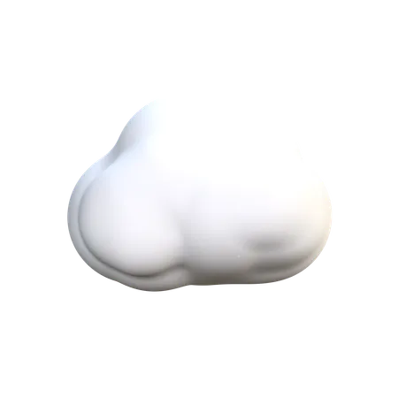 Nube  3D Icon