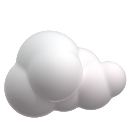 Nube  3D Icon