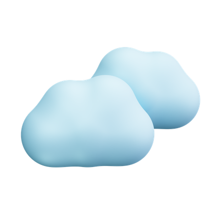 Nube  3D Icon