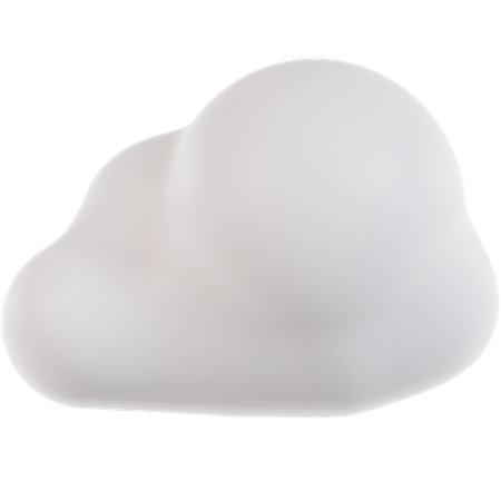 Nube  3D Icon