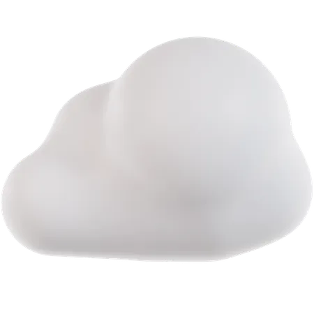 Nube  3D Icon