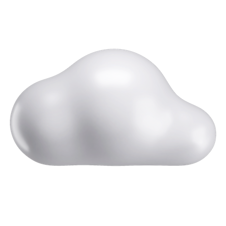 Nube  3D Icon