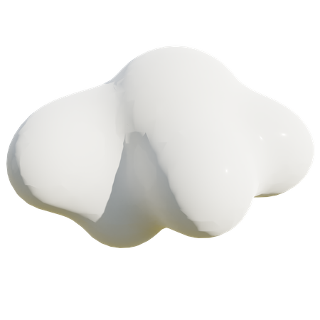 Nube  3D Icon