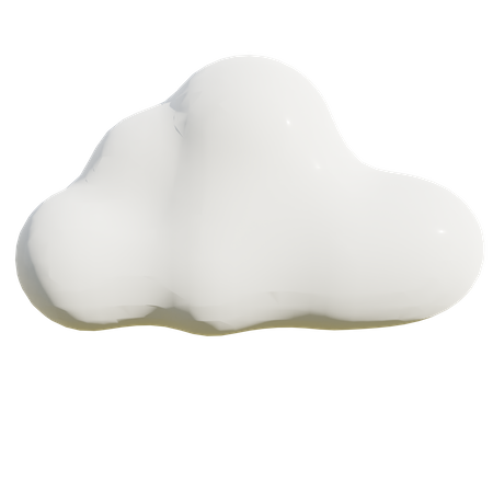 Nube  3D Icon