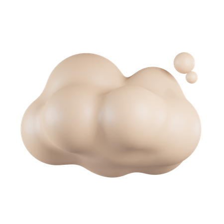 Nube  3D Icon