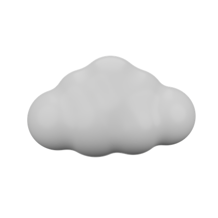 Nube  3D Icon