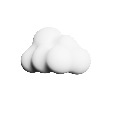 Nube  3D Icon