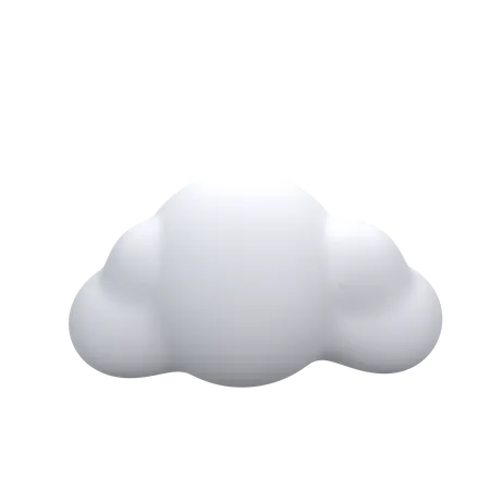 Nube  3D Icon