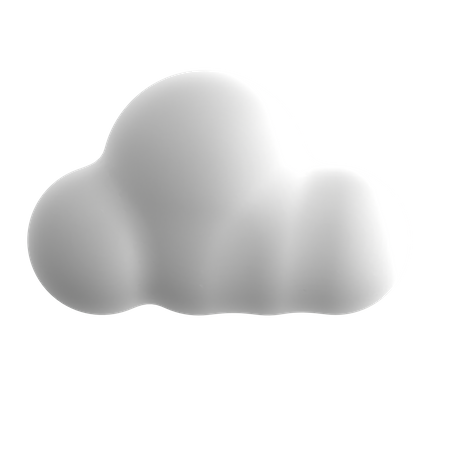 Nube  3D Icon