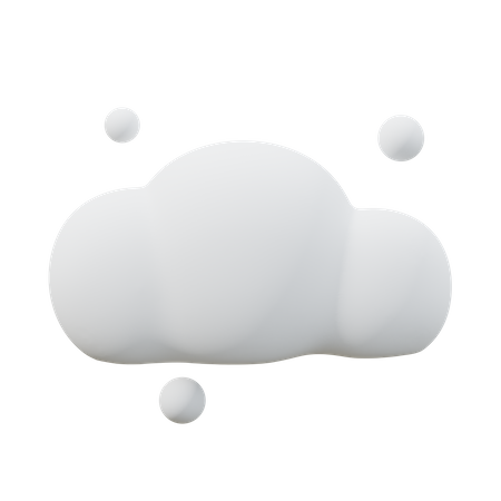 Nube  3D Icon